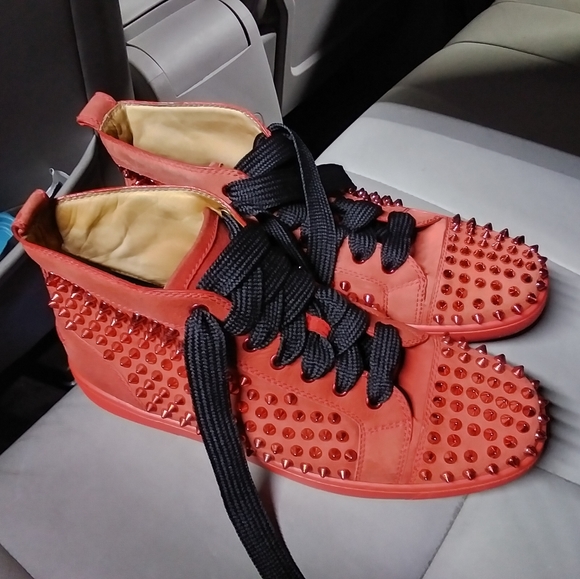 COPY - 🚨 Christian Louboutin Red Poppy Spikes! - Picture 6 of 12